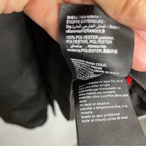 Bebe Satin Y2K Goth Dark Academia Black Belted Longline Jacket - Picture 4 of 5